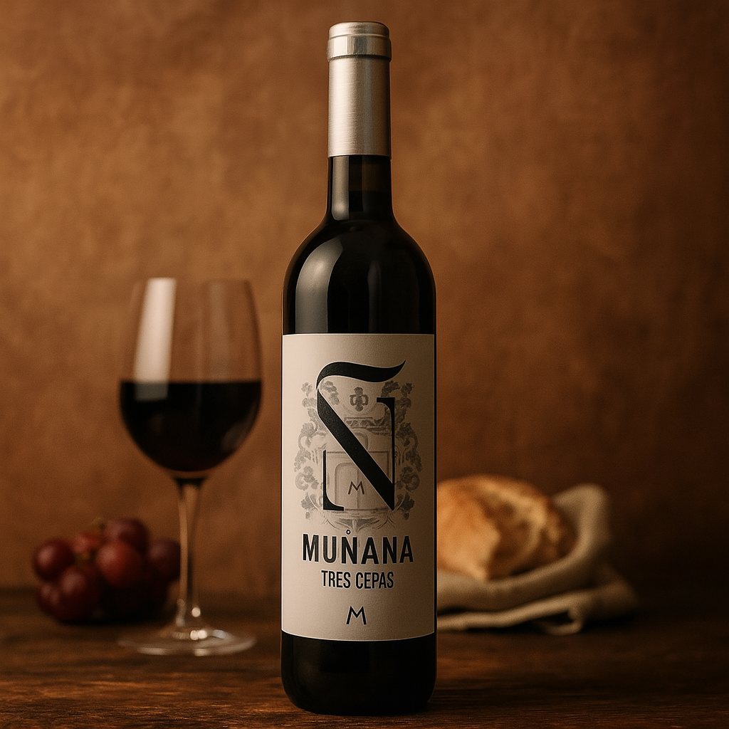 Vino Muñana 3 Cepas