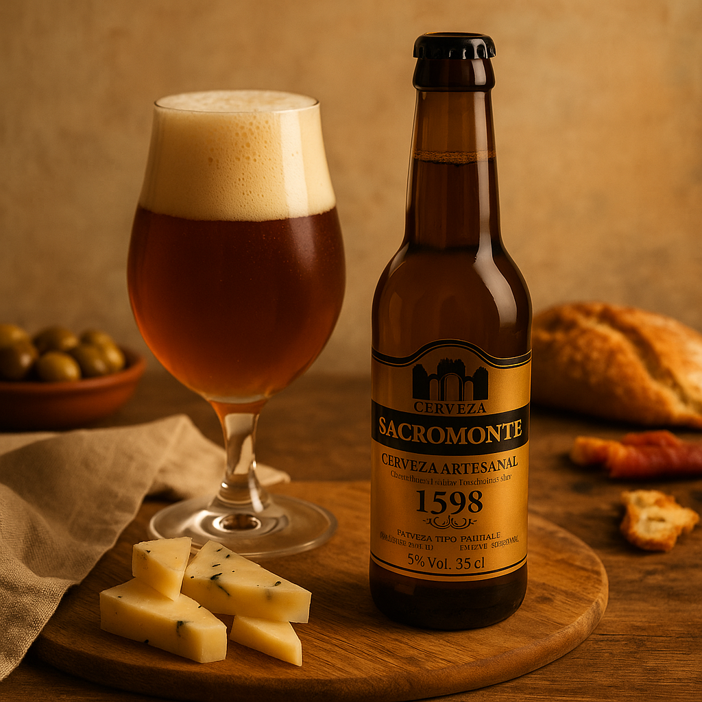 Cerveza Sacromonte Artesanal 33cl