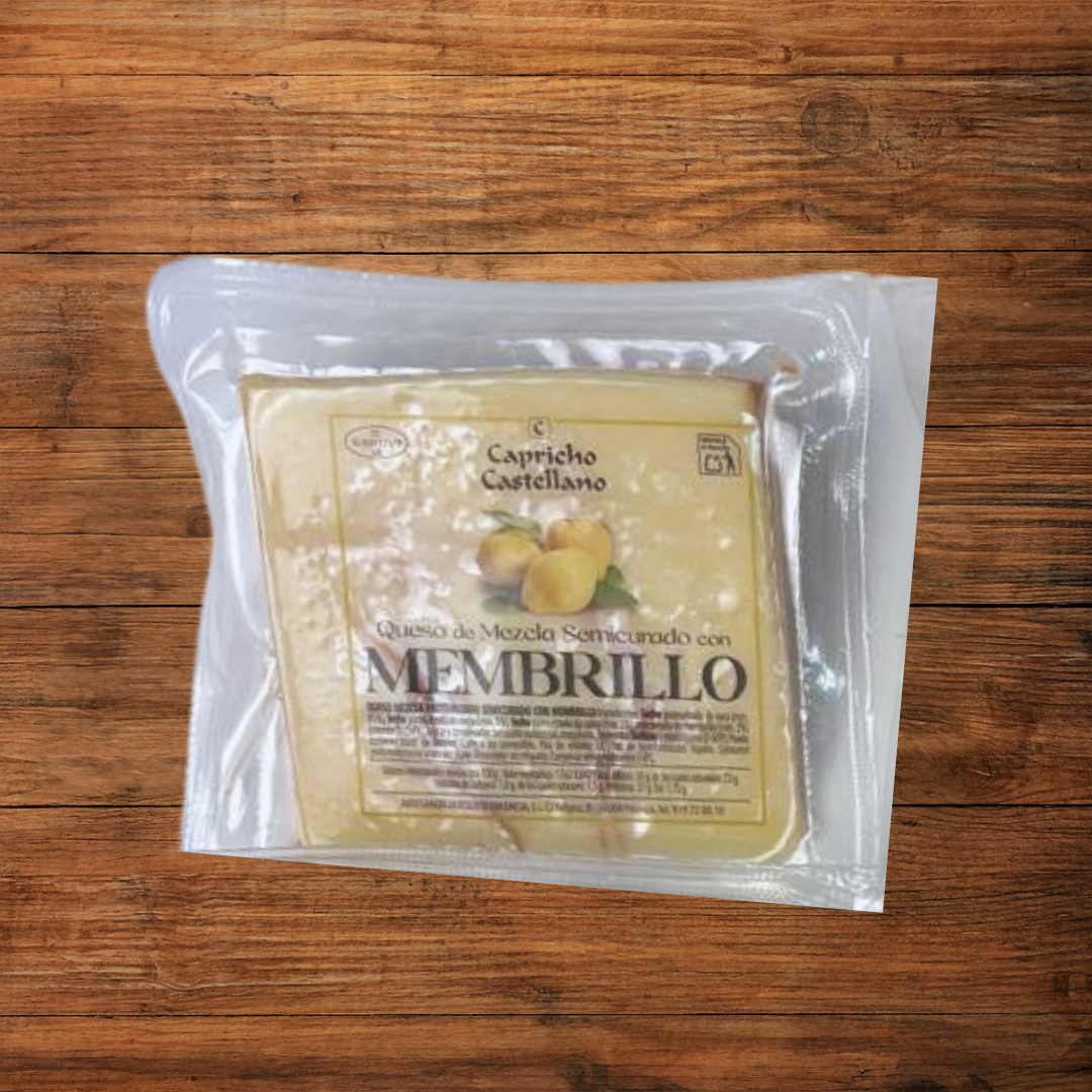 Queso de Mezcla Semicurado con Membrillo